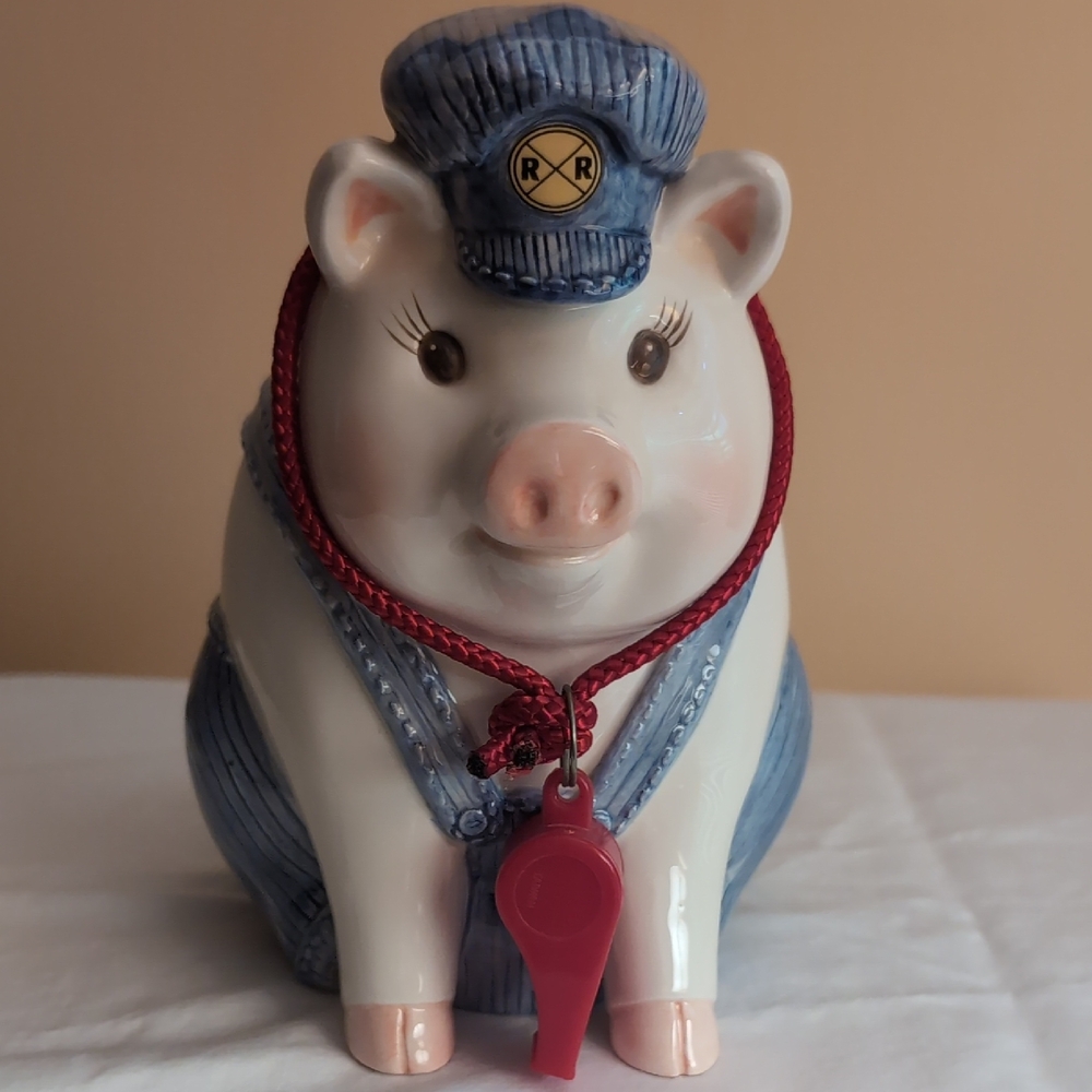 Vintage Mud Pie Piggy Bank